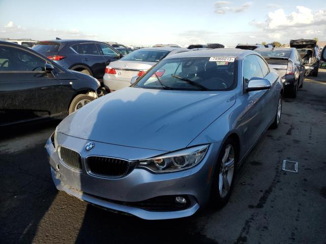 WBA3V7C59EP771101 - 2014 BMW 428 I SULEV BLUE photo 1
