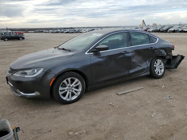 1C3CCCAB4GN153245 - 2016 CHRYSLER 200 LIMITED CHARCOAL photo 1