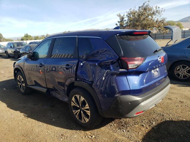 5N1BT3BA4PC842836 - 2023 NISSAN ROGUE SV BLUE photo 2