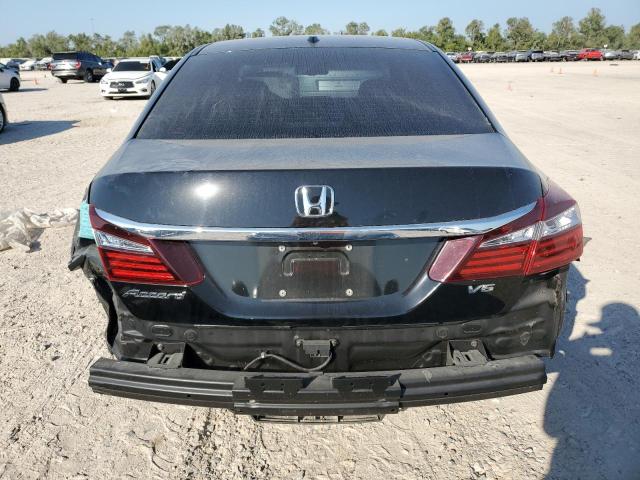 1HGCR3F00GA015261 - 2016 HONDA ACCORD EXL BLACK photo 6