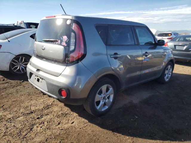 KNDJN2A20H7468735 - 2017 KIA SOUL GRAY photo 3