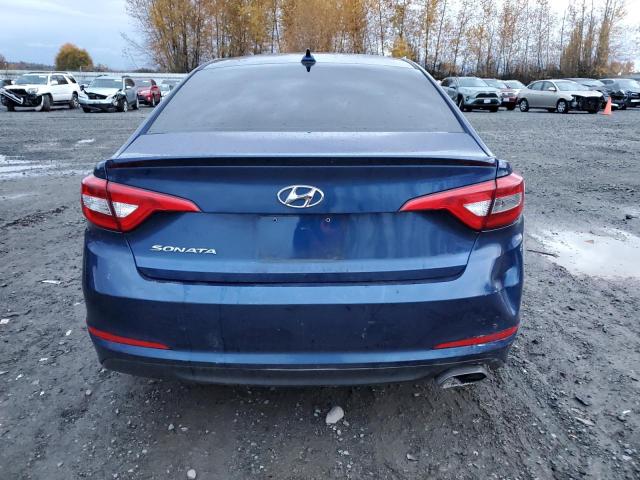 5NPE24AF7HH588875 - 2017 HYUNDAI SONATA SE BLUE photo 6