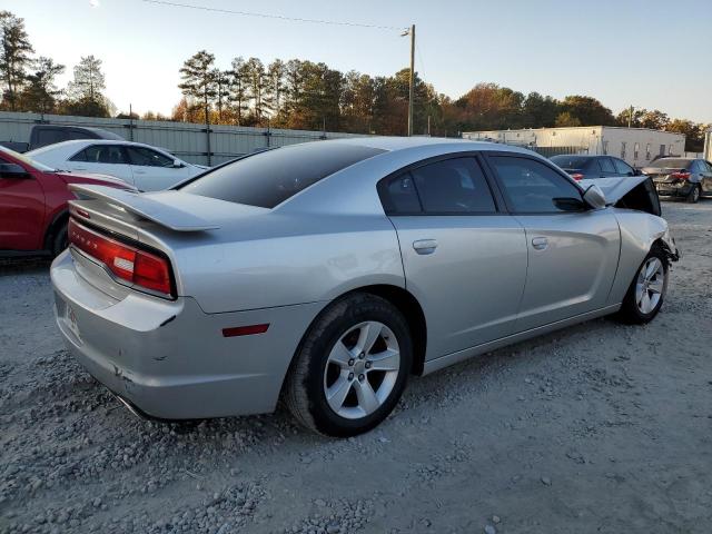 2C3CDXBG7CH162586 - 2012 DODGE CHARGER SE SILVER photo 3