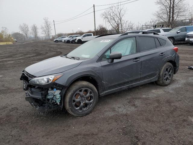 JF2GTHSC3MH358228 - 2021 SUBARU CROSSTREK SPORT CHARCOAL photo 1