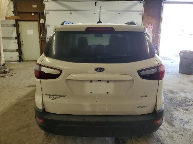 MAJ6P1CL4JC187296 - 2018 FORD ECOSPORT SES WHITE photo 6