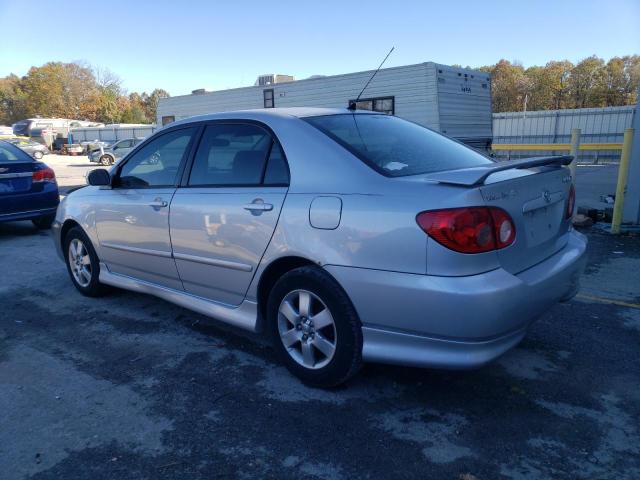 1NXBR32E75Z529322 - 2005 TOYOTA COROLLA CE SILVER photo 2