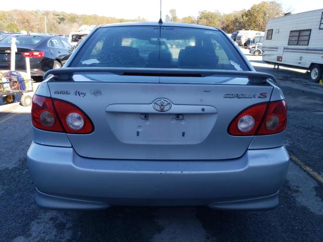 1NXBR32E75Z529322 - 2005 TOYOTA COROLLA CE SILVER photo 6