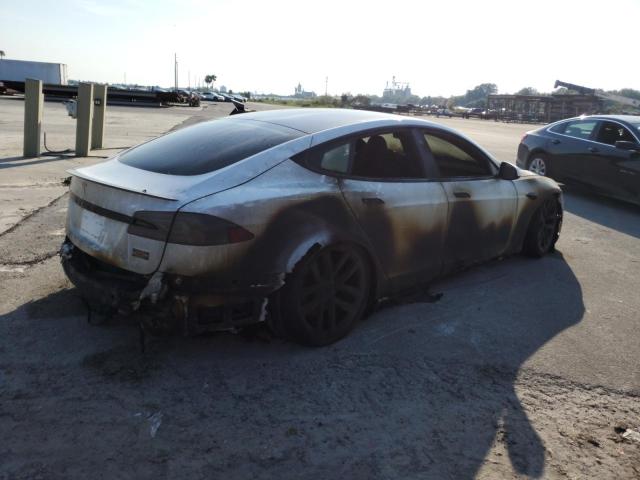 5YJSA1E68NF462291 - 2022 TESLA MODEL S WHITE photo 3