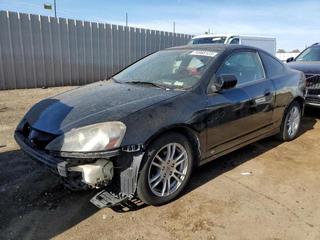 JH4DC54845S015973 - 2005 ACURA RSX BLACK photo 1