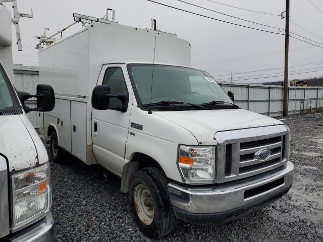 1FDWE3FLXDDA74695 - 2013 FORD ECONOLINE E350 SUPER DUTY CUTAWAY VAN WHITE photo 4