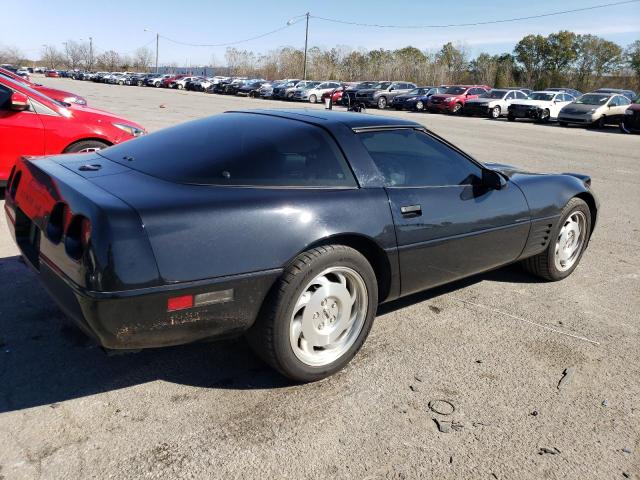 1G1YY23P9P5113404 - 1993 CHEVROLET CORVETTE BLACK photo 3