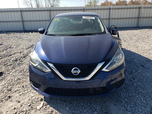 3N1AB7AP0KY401188 - 2019 NISSAN SENTRA S BLUE photo 5