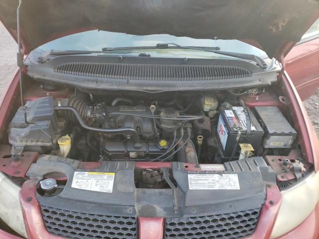 2D4GP44L04R593475 - 2004 DODGE GRAND CARA SXT RED photo 12