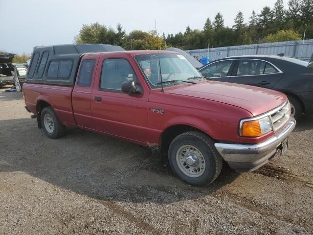 1FTCR14U4STA33333 - 1995 FORD RANGER SUPER CAB RED photo 4