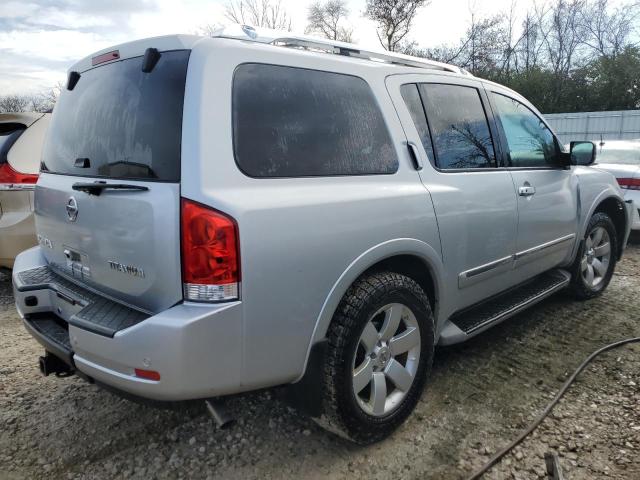 5N1AA0NC2AN622586 - 2010 NISSAN ARMADA SE SILVER photo 3