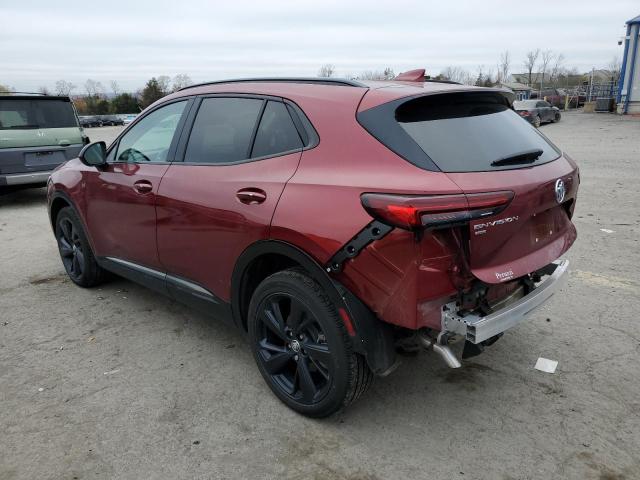 LRBFZPR46PD051325 - 2023 BUICK ENVISION ESSENCE MAROON photo 2