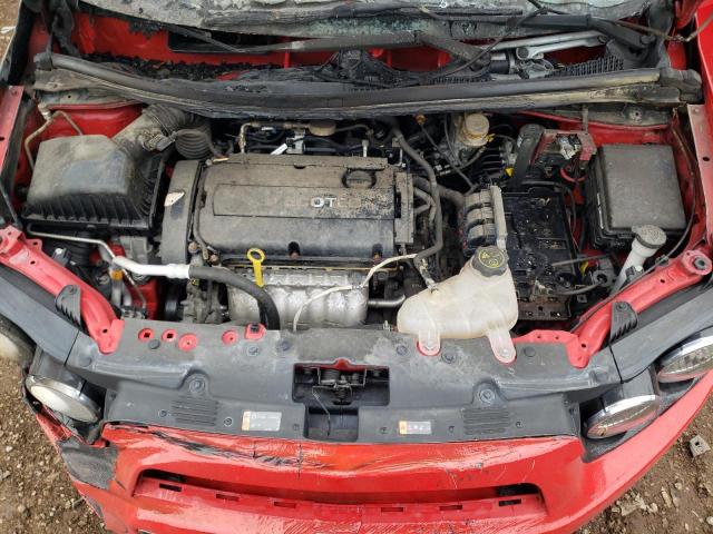 1G1JA5SH0E4104577 - 2014 CHEVROLET SONIC LS 红色 照片 11