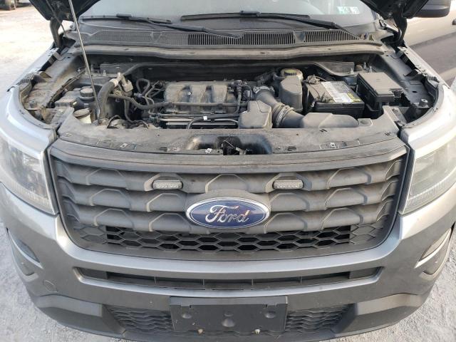 1FM5K8AR1HGB72760 - 2017 FORD EXPLORER POLICE INTERCEPTOR 石墨色 照片 12