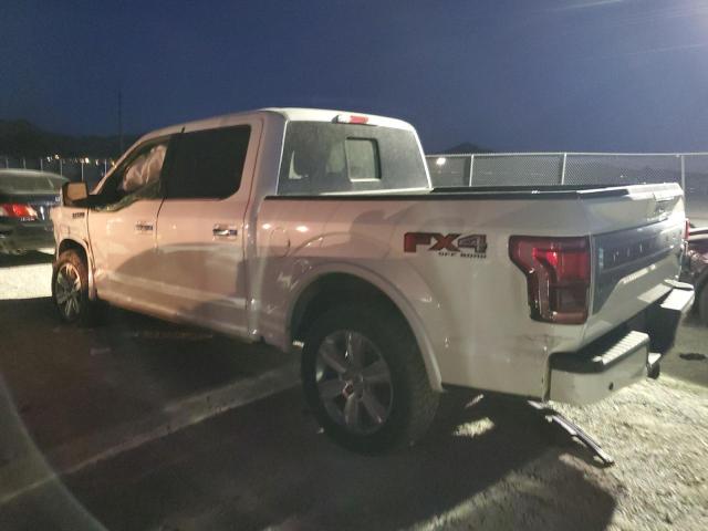 1FTEW1EF5FFB06781 - 2015 FORD F150 SUPERCREW WHITE photo 2