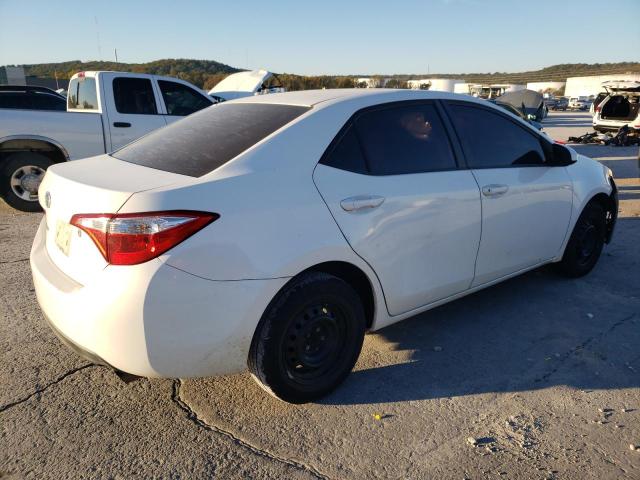 5YFBURHE7EP173304 - 2014 TOYOTA COROLLA L WHITE photo 3