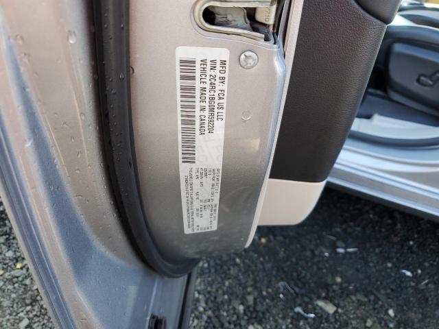 2C4RC1BG0MR592204 - 2021 CHRYSLER PACIFICA TOURING L SILVER photo 13