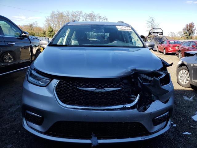 2C4RC1BG0MR592204 - 2021 CHRYSLER PACIFICA TOURING L SILVER photo 5