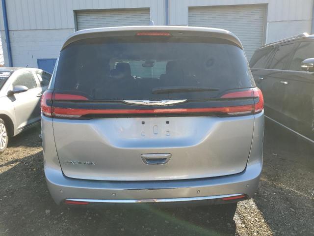 2C4RC1BG0MR592204 - 2021 CHRYSLER PACIFICA TOURING L SILVER photo 6