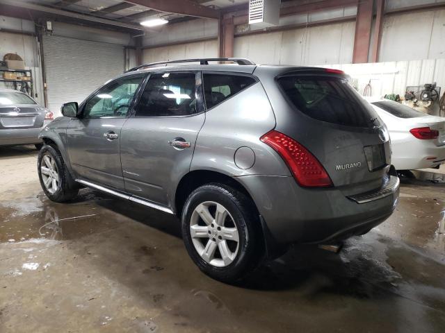 JN8AZ08T96W429396 - 2006 NISSAN MURANO SL GRAY photo 2