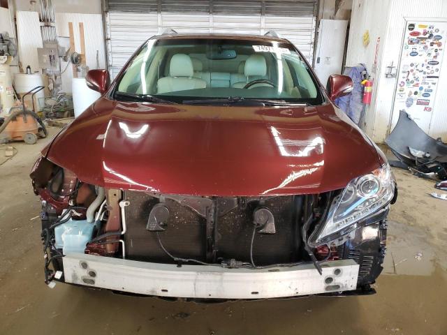 2T2BK1BA6FC298689 - 2015 LEXUS RX 350 BASE MAROON photo 5