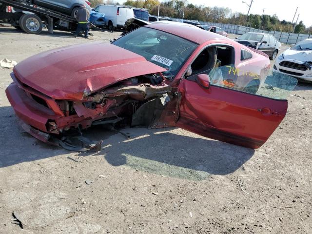 1ZVBP8AN6A5155084 - 2010 FORD MUSTANG RED photo 1