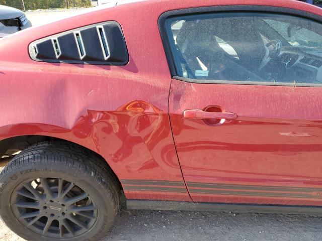 1ZVBP8AN6A5155084 - 2010 FORD MUSTANG RED photo 10