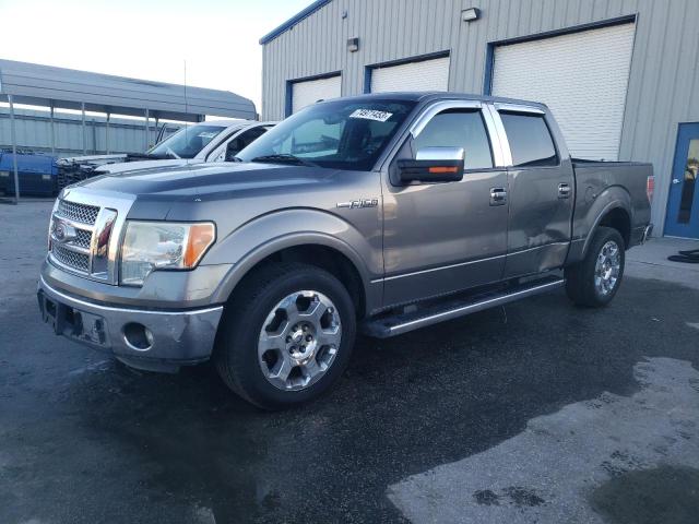 1FTFW1CF8BFA16994 - 2011 FORD F150 SUPERCREW GRAY photo 1