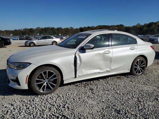 3MW5R7J05L8B24839 - 2020 BMW 330XI WHITE photo 1