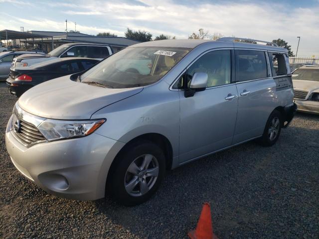 JN8AE2KP1G9152987 - 2016 NISSAN QUEST S SILVER photo 1