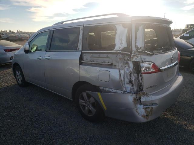 JN8AE2KP1G9152987 - 2016 NISSAN QUEST S SILVER photo 2