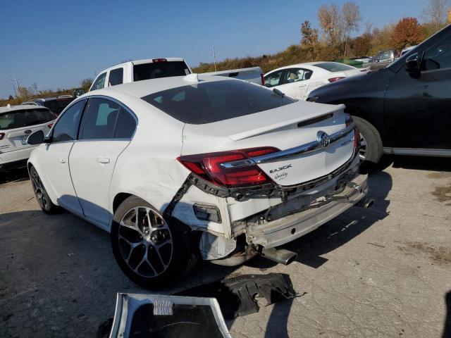 2G4GL5EX3H9106464 - 2017 BUICK REGAL SPORT TOURING WHITE photo 2