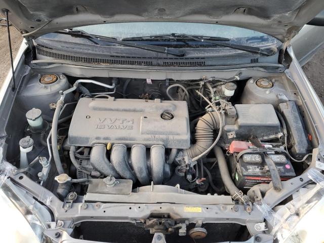 2T1BR32E03C736682 - 2003 TOYOTA COROLLA CE GRAY photo 11