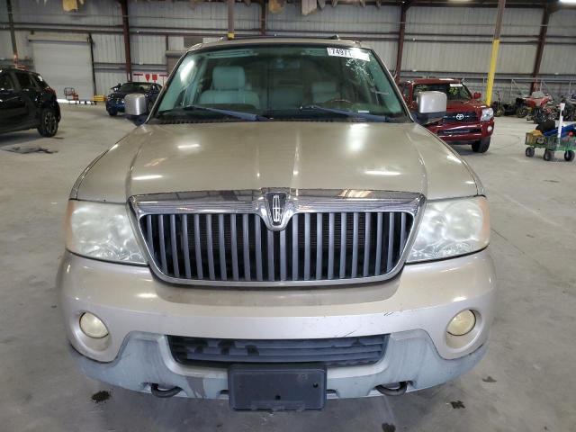 5LMFU27R44LJ21559 - 2004 LINCOLN NAVIGATOR ოქროსფერი ფოტო 5