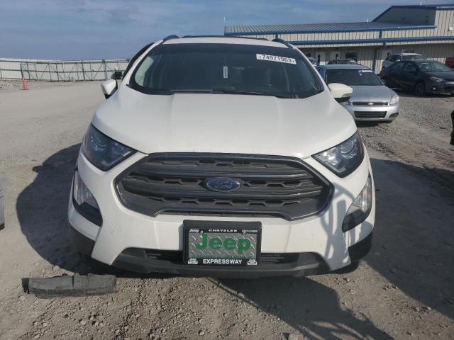 MAJ6P1CL5JC194774 - 2018 FORD ECOSPORT SES WHITE photo 5