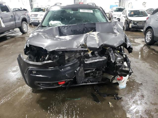 1C4PJMBX3KD328635 - 2019 JEEP CHEROKEE TRAILHAWK GRAY photo 5