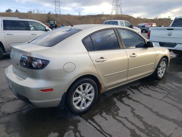 JM1BK32F281847369 - 2008 MAZDA 3 I BEIGE photo 3