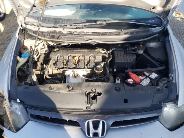 2HGFG12658H002591 - 2008 HONDA CIVIC LX SILVER photo 11