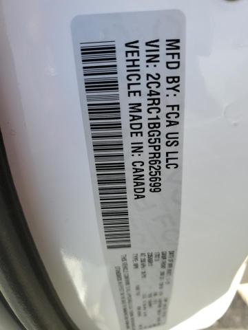 2C4RC1BG5PR625699 - 2023 CHRYSLER PACIFICA TOURING L Սպիտակ լուսանկար 12