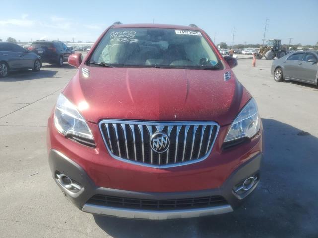 KL4CJBSB3DB079477 - 2013 BUICK ENCORE CONVENIENCE წითელი ფოტო 5