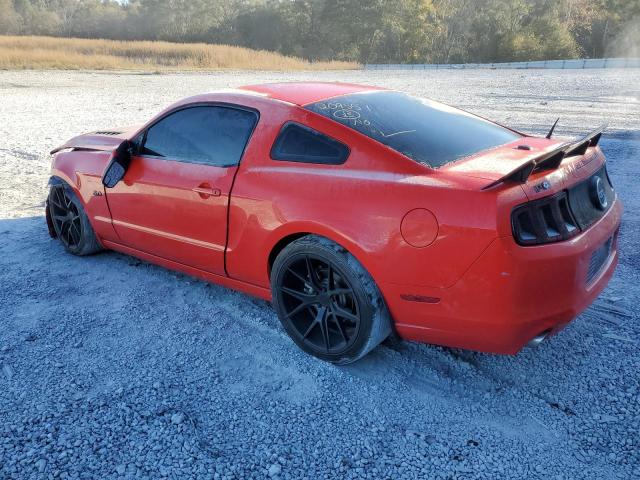 1ZVBP8CF5D5209551 - 2013 FORD MUSTANG GT RED photo 2