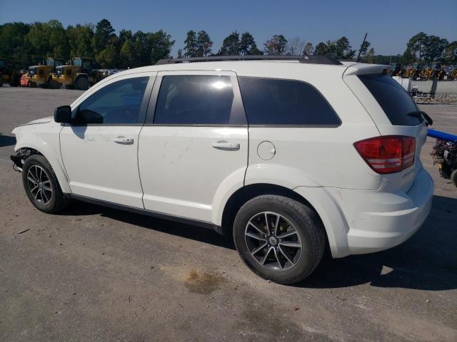 3C4PDCAB3JT520752 - 2018 DODGE JOURNEY SE WHITE photo 2