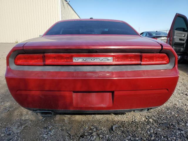 2B3CJ4DG8BH530645 - 2011 DODGE CHALLENGER RED photo 6