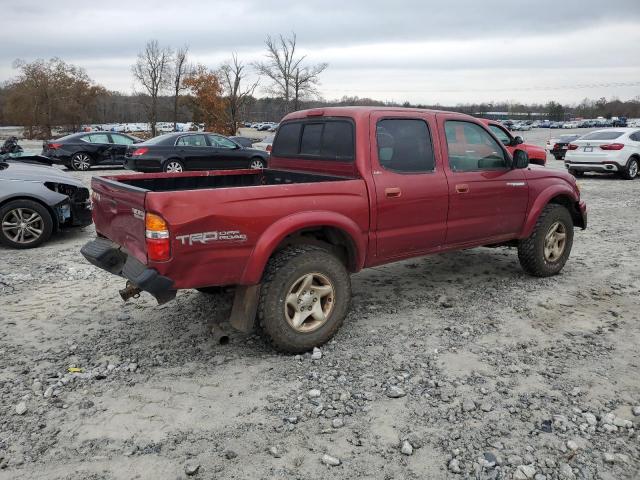 5TEGN92N64Z348680 - 2004 TOYOTA TACOMA DOUBLE CAB PRERUNNER RED photo 3