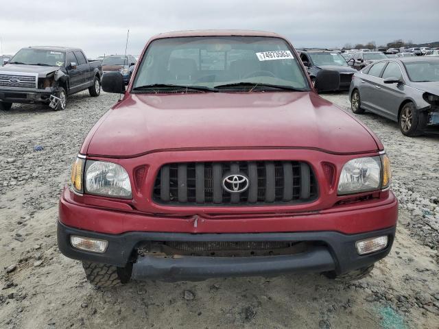 5TEGN92N64Z348680 - 2004 TOYOTA TACOMA DOUBLE CAB PRERUNNER RED photo 5