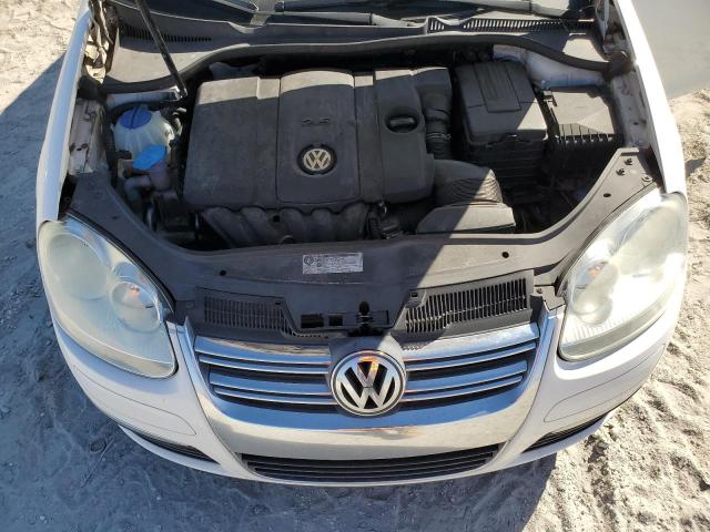 3VWJX7AJ1AM075835 - 2010 VOLKSWAGEN JETTA S WHITE photo 11